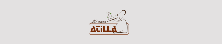 logo comemorativa atilla 20 anos